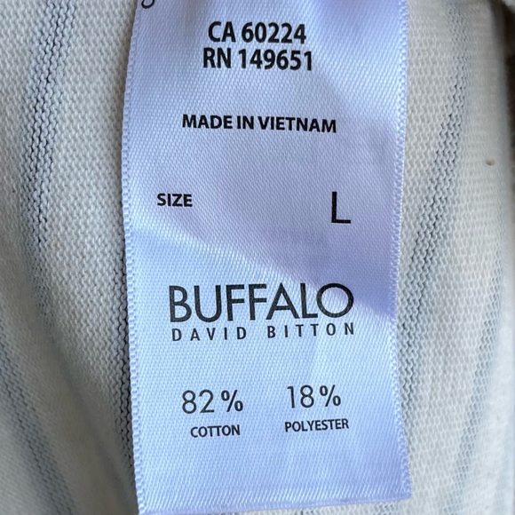 •Buffalo David Bitton• Short Sleeve Striped Knit Dress - Size Large - Picture 7 of 9